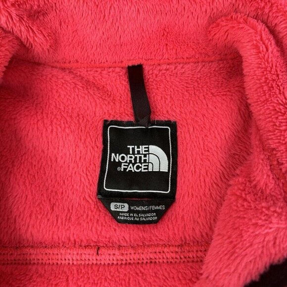 The North Face Women's Pink Osito Polartec Thermal Pro Raschel Fleece Coat S/C42 - Picture 11 of 16